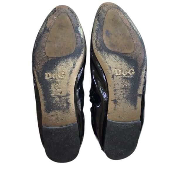 Dolce & Gabbana Flower Studded Flats Size 40 - Picture 2 of 6